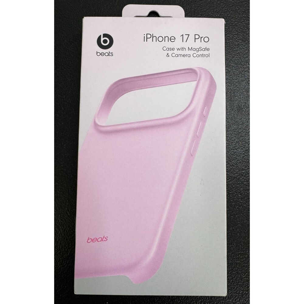 Beats iPhone 17 Pro Case with MagSafe and Camera Control in the Pebble Pink